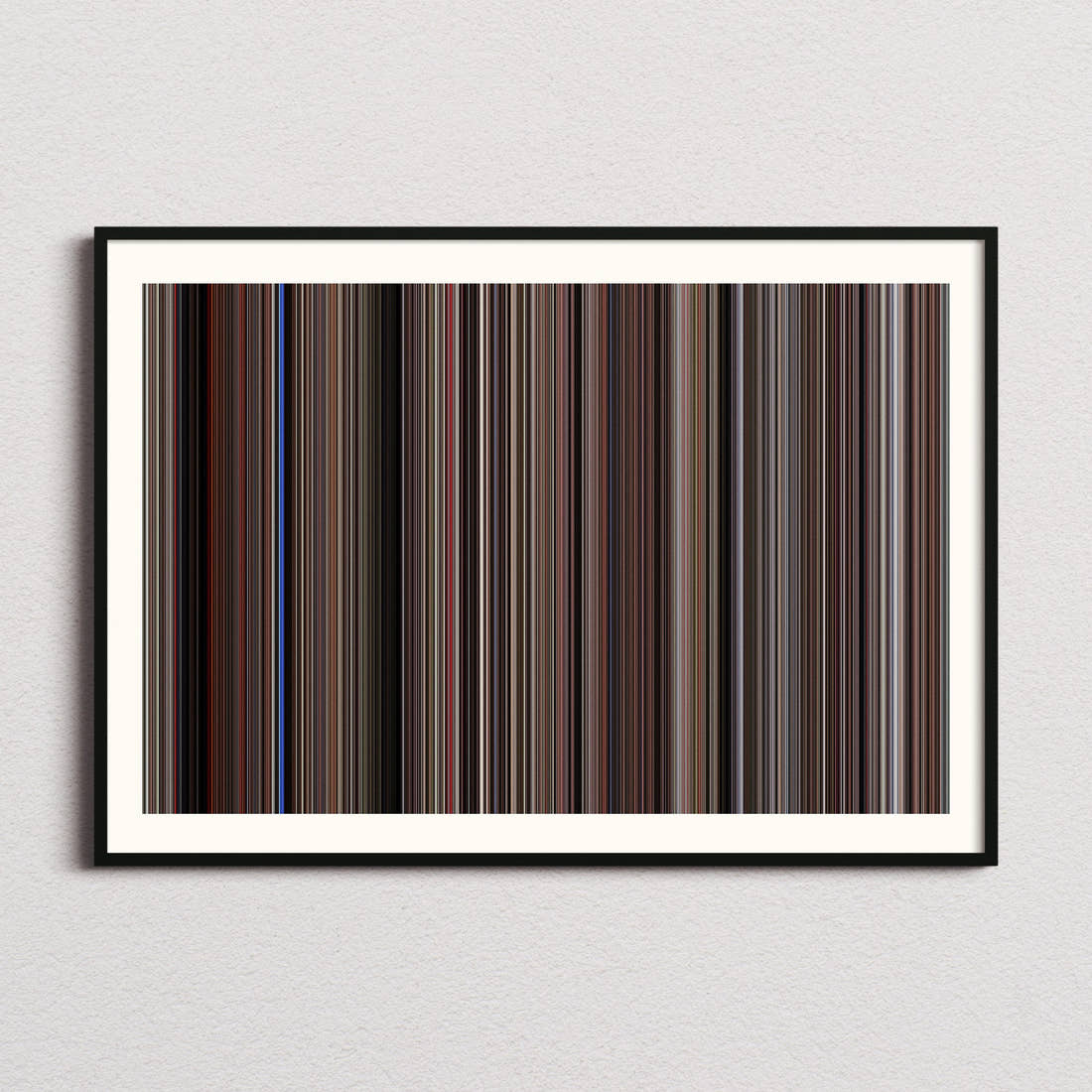 The Man with the Golden Gun Movie Barcode Poster - Barcode Only