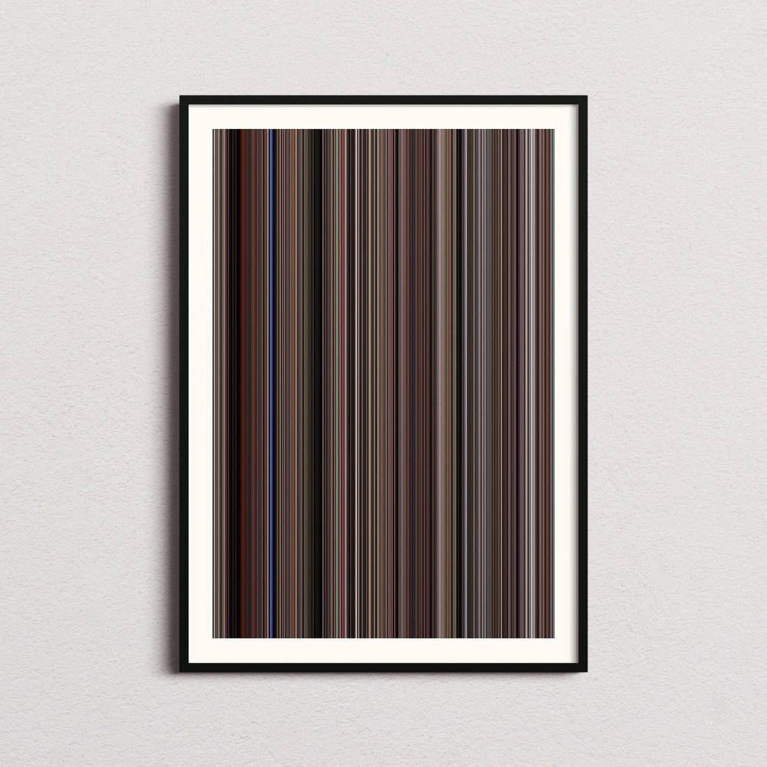 The Man with the Golden Gun Movie Barcode Poster - Barcode Only