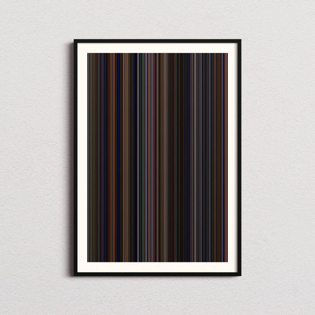 The Mask Movie Barcode Poster - Barcode Only