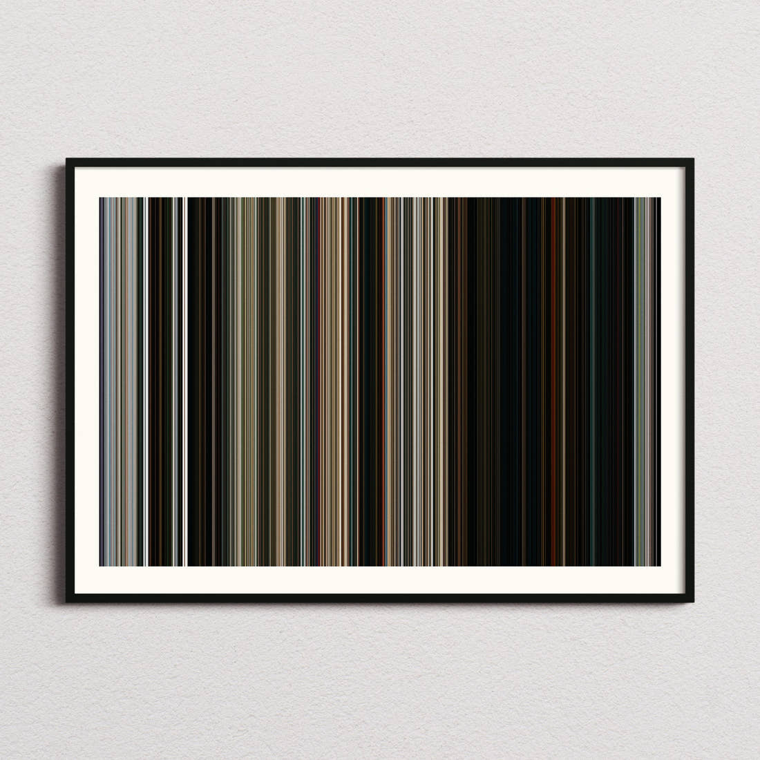 The Ministry of Ungentlemanly Warfare Movie Barcode Poster - Barcode Only