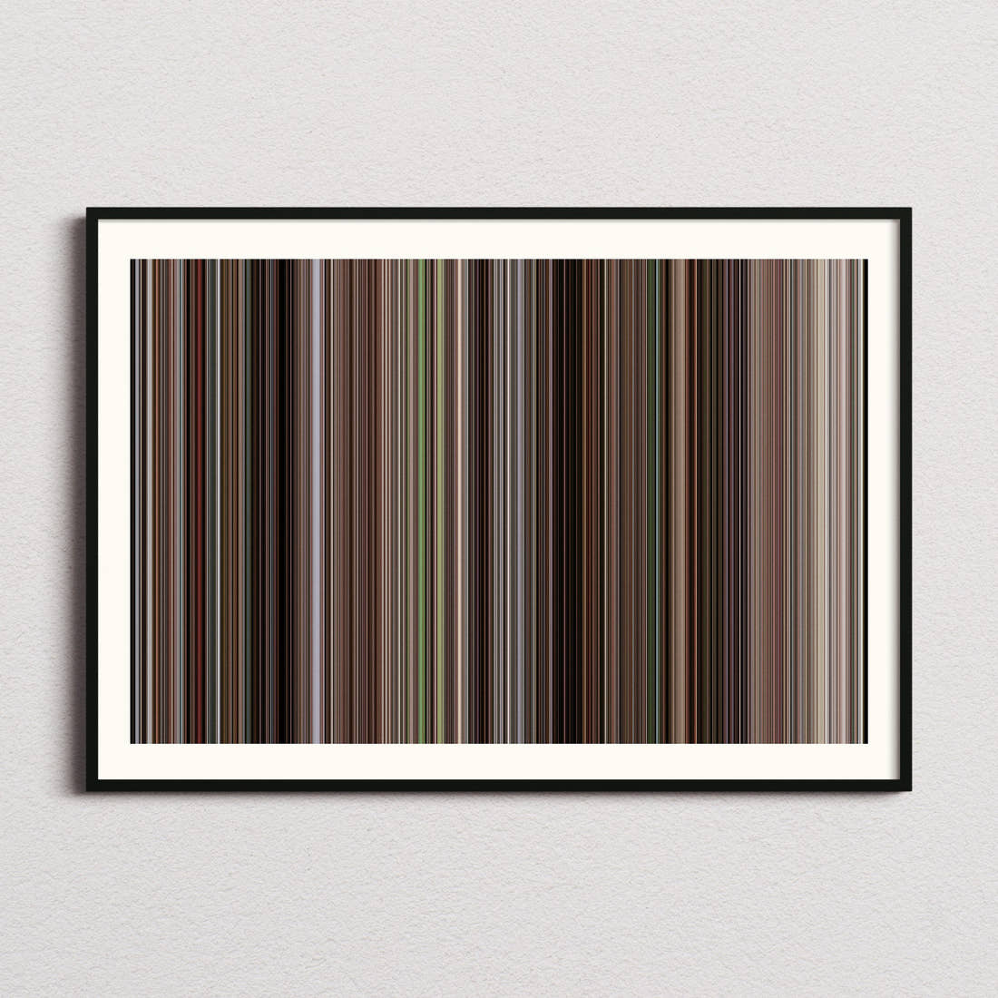 The Money Pit Movie Barcode Poster - Barcode Only
