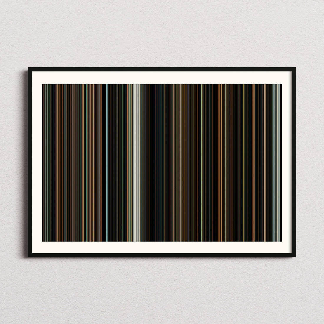 The Monkey Movie Barcode Poster - Barcode Only