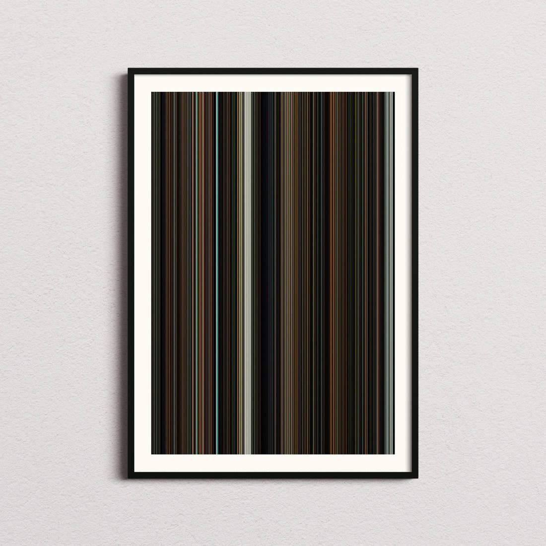 The Monkey Movie Barcode Poster - Barcode Only