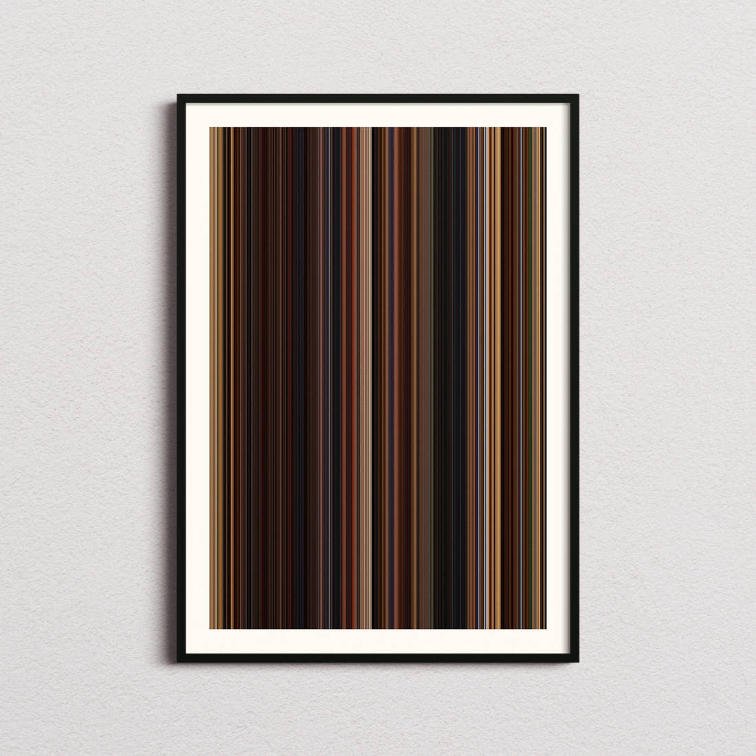 The Mummy Returns Movie Barcode Poster - Barcode Only
