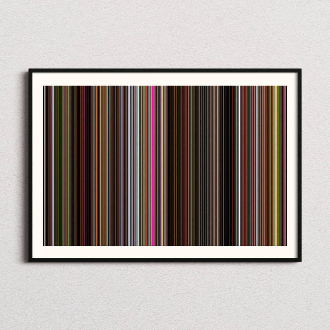 The Muppet Movie Barcode Poster - Barcode Only