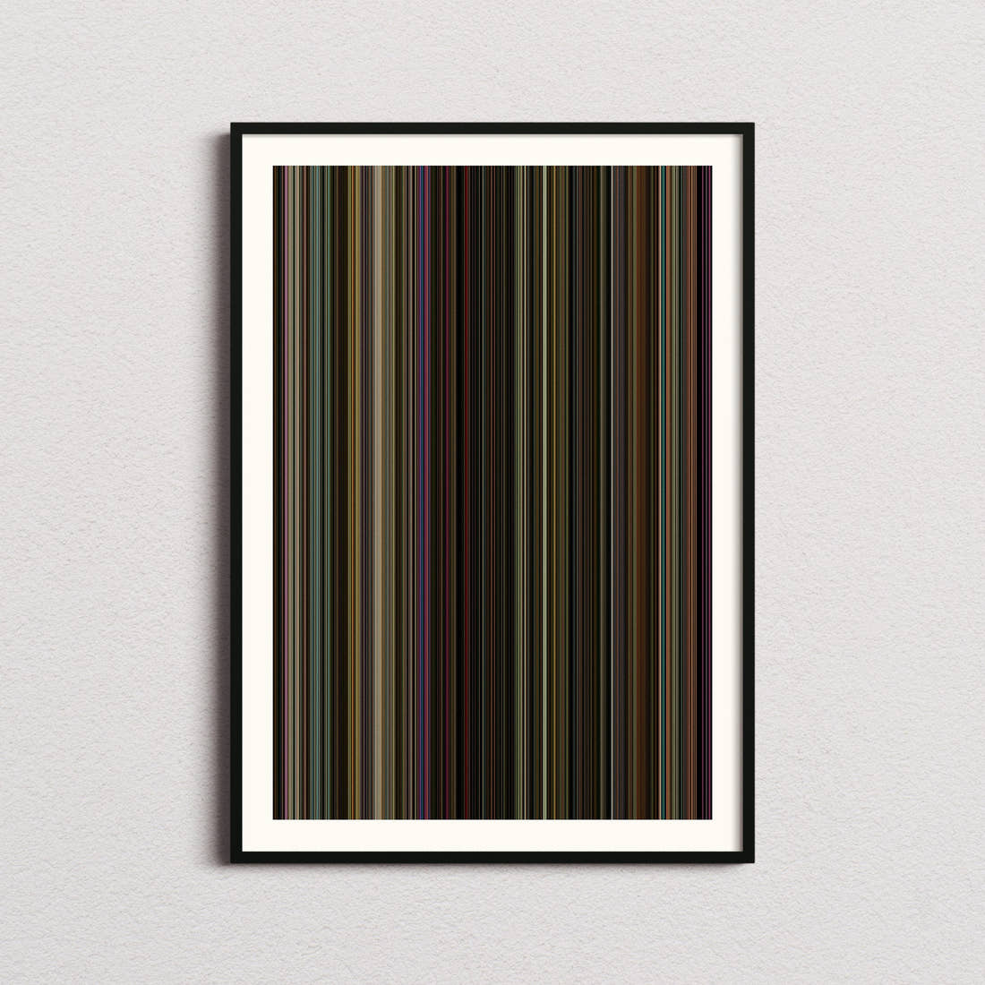 The Nice Guys Movie Barcode Poster - Barcode Only