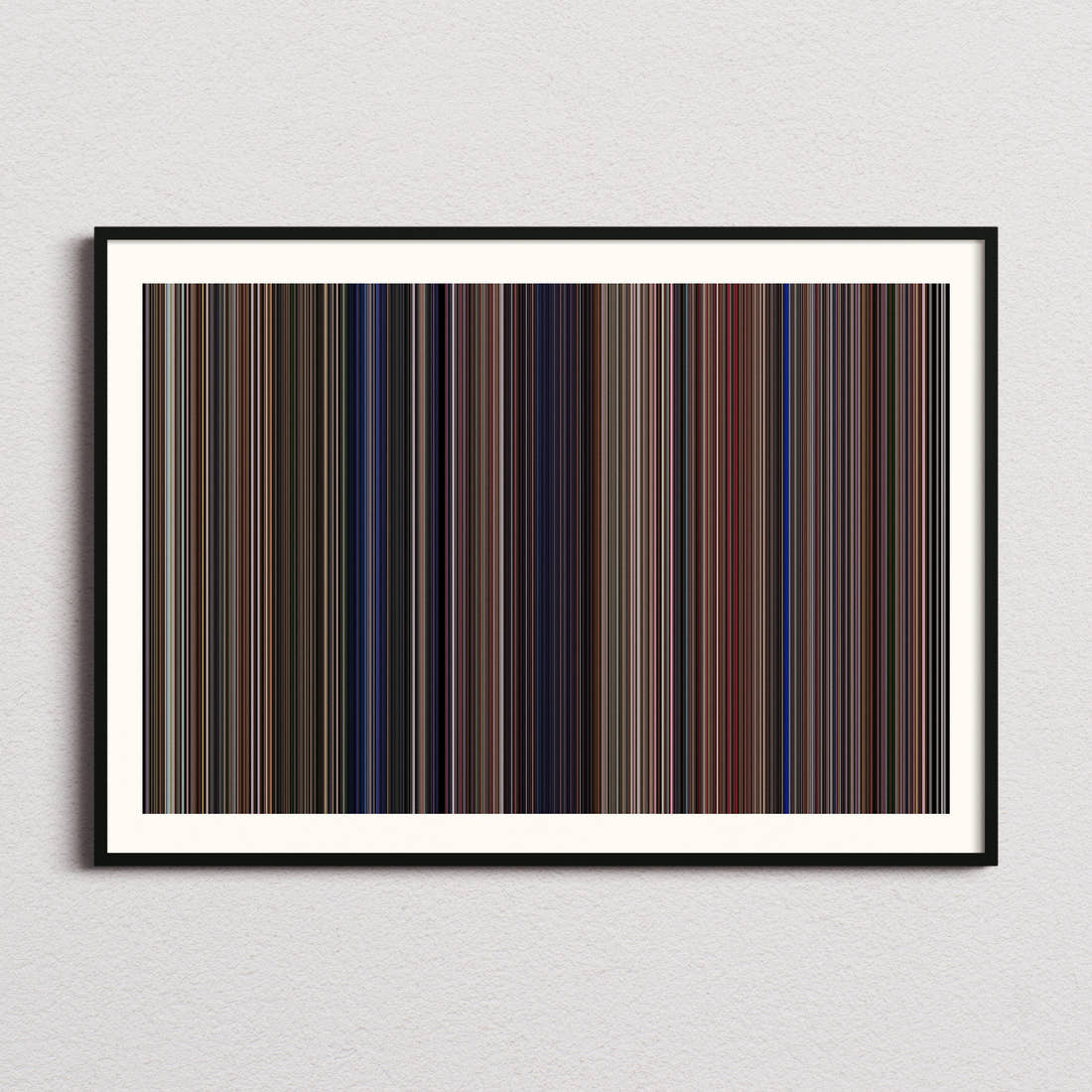 The Nutty Professor Movie Barcode Poster - Barcode Only