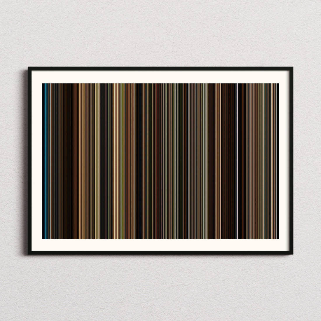 The One I Love Movie Barcode Poster - Barcode Only