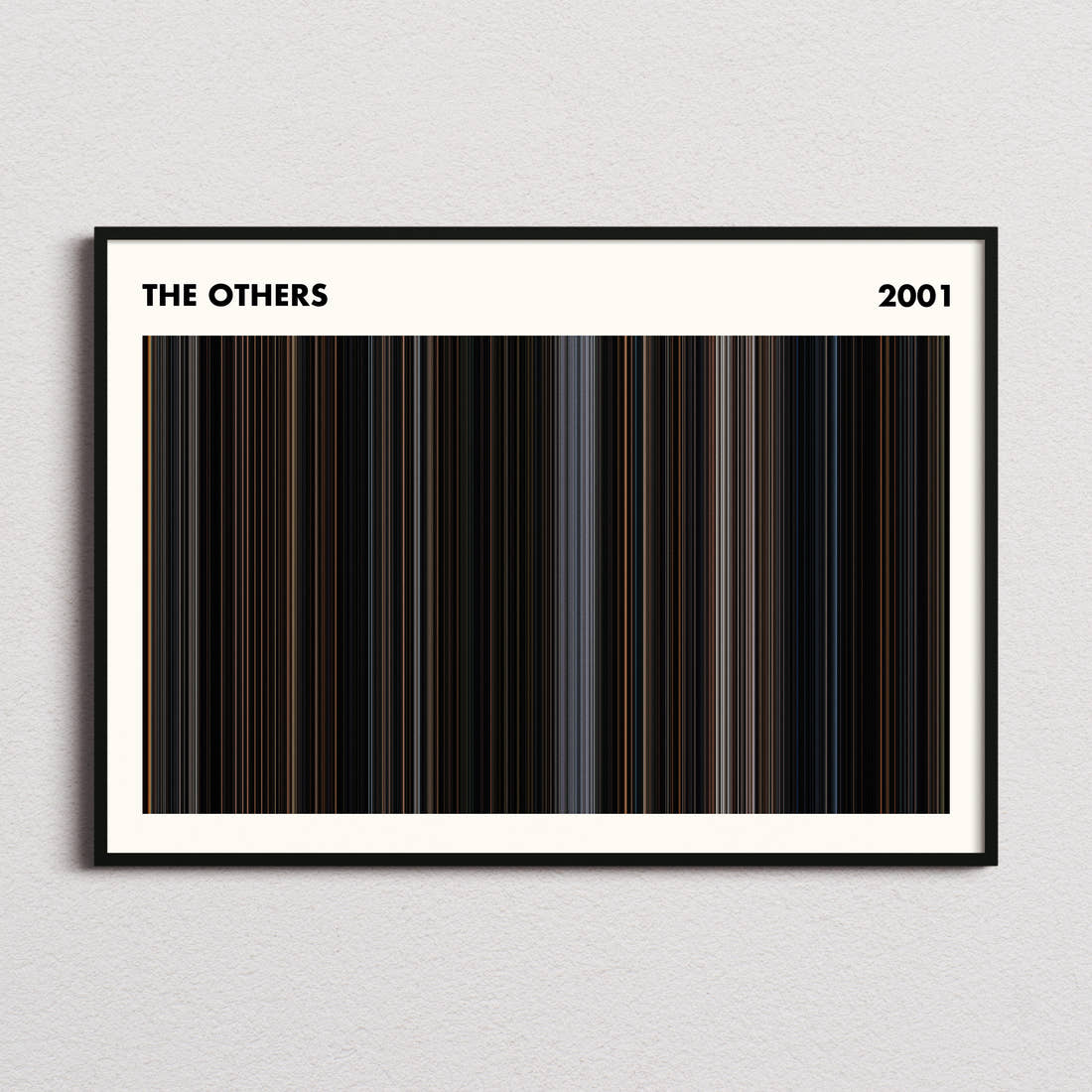 The Others Movie Barcode Poster - Simplified