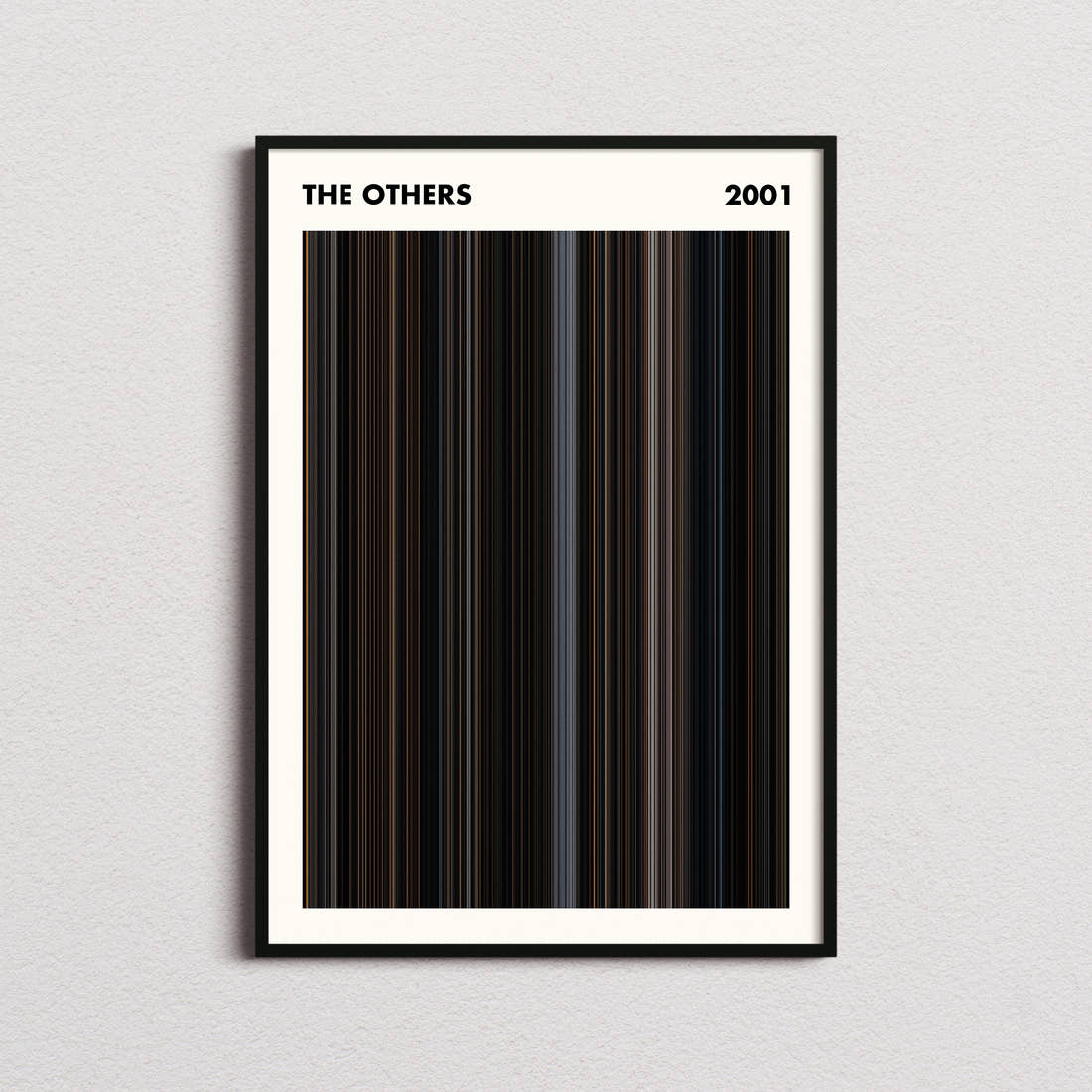The Others Movie Barcode Poster - Simplified