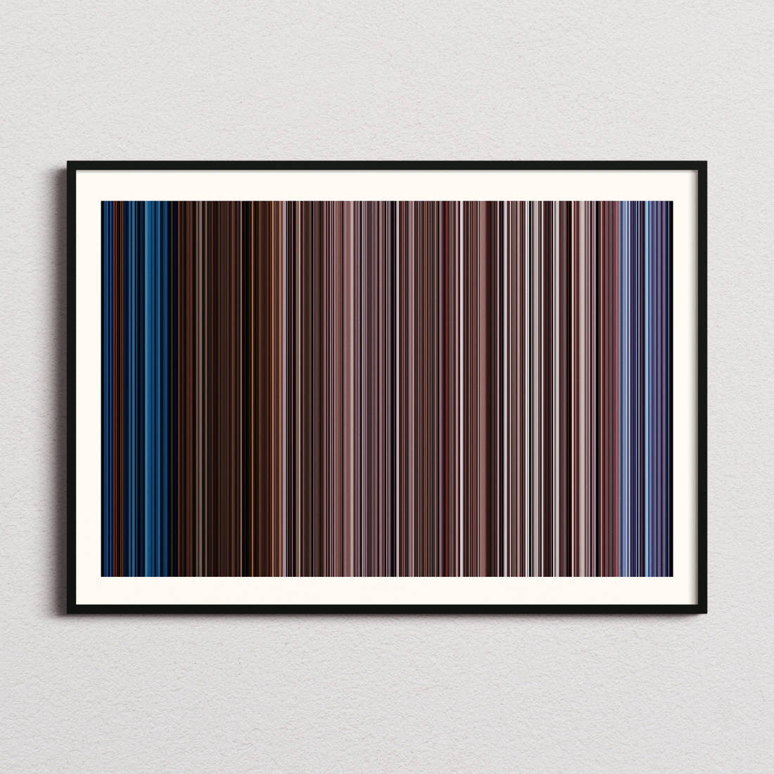 The Passion of the Christ Movie Barcode Poster - Barcode Only