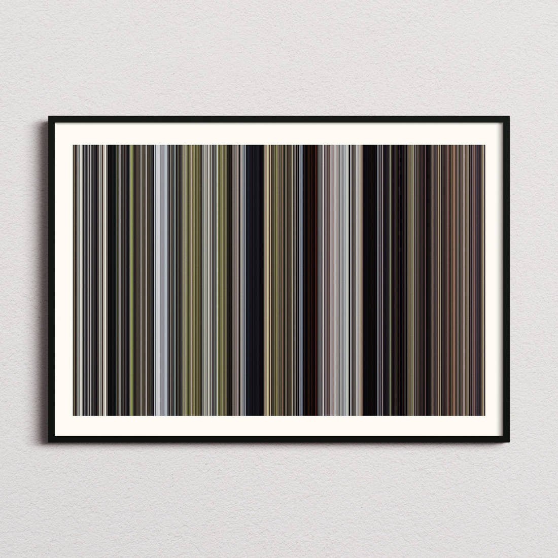 The Peanut Butter Falcon Movie Barcode Poster - Barcode Only