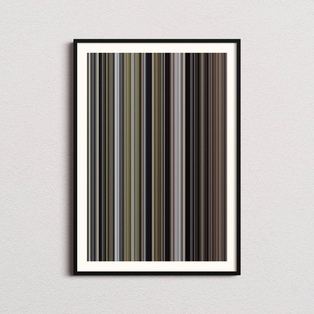 The Peanut Butter Falcon Movie Barcode Poster - Barcode Only