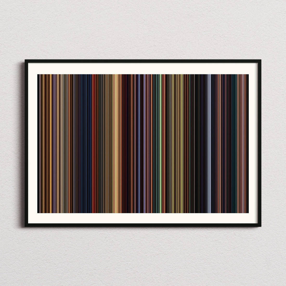 The Prince of Egypt Movie Barcode Poster - Barcode Only