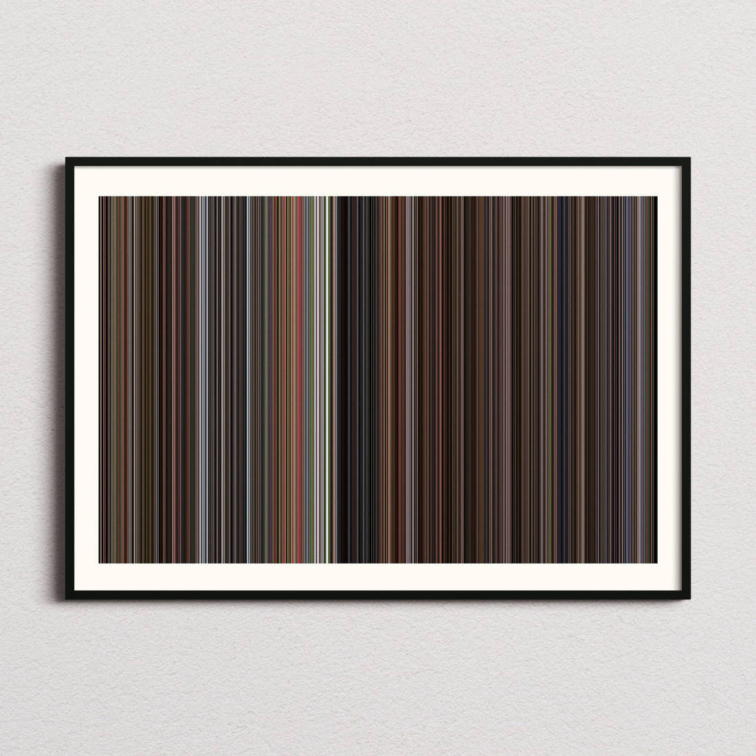 The Princess Bride Movie Barcode Poster - Barcode Only