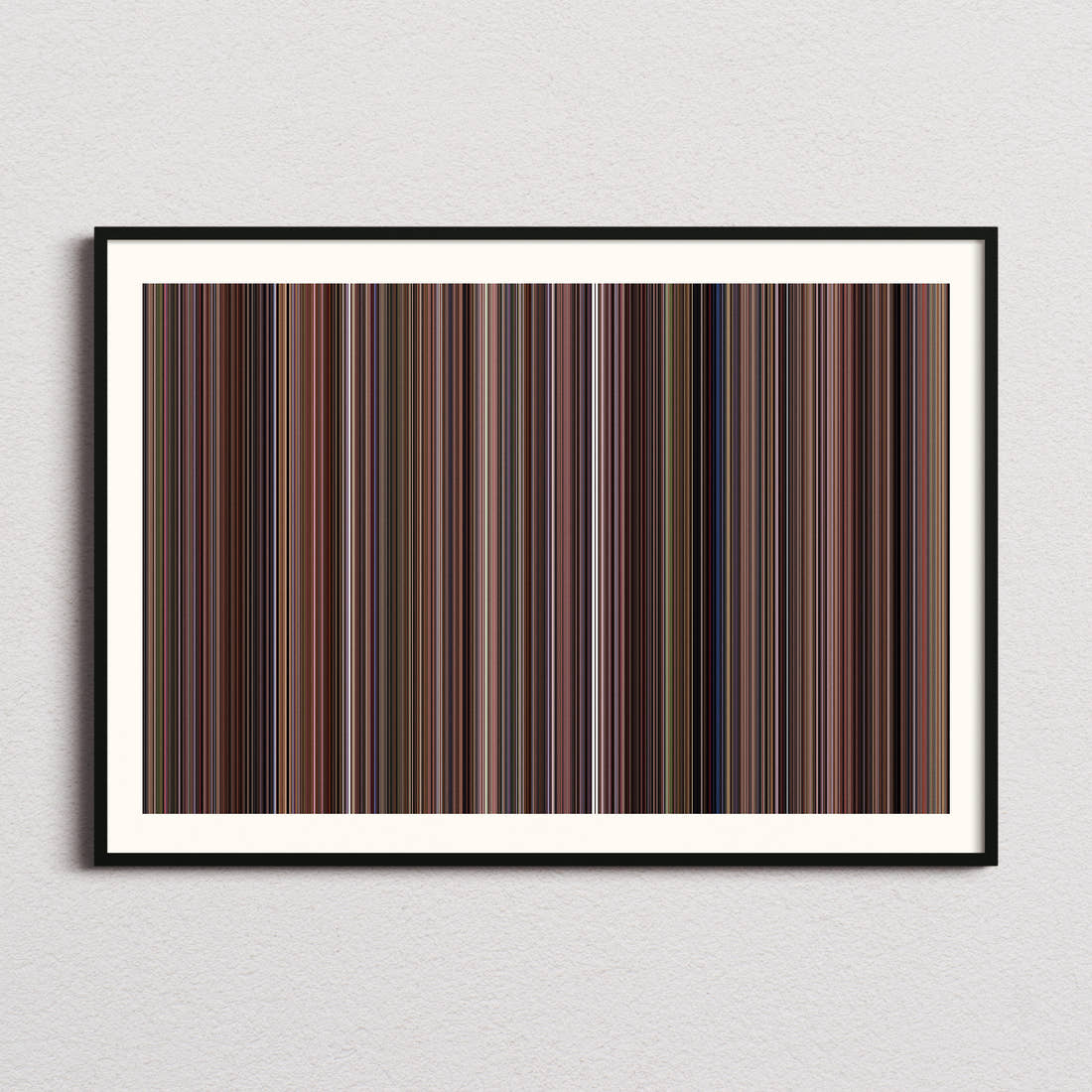 The Princess Diaries 2: Royal Engagement Movie Barcode Poster - Barcode Only