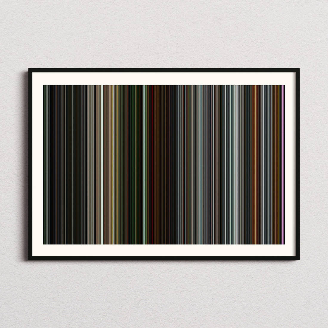 The Raid 2 Movie Barcode Poster - Barcode Only