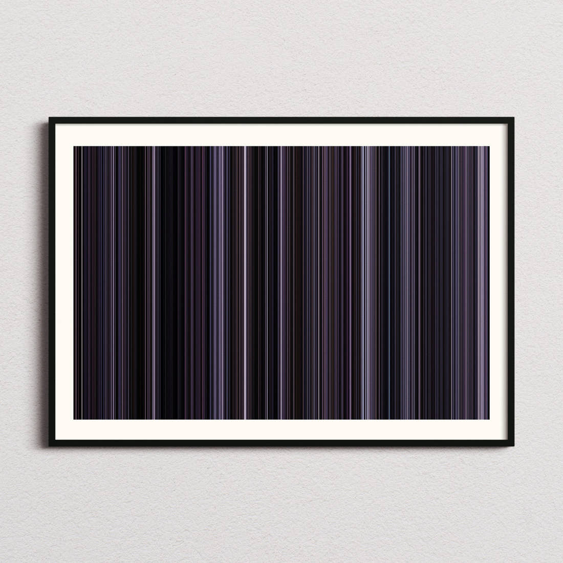 The Raid Movie Barcode Poster - Barcode Only