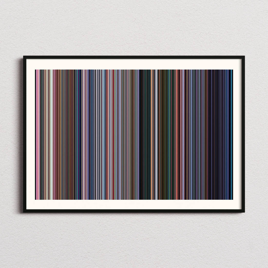 The Rescuers Down Under Movie Barcode Poster - Barcode Only
