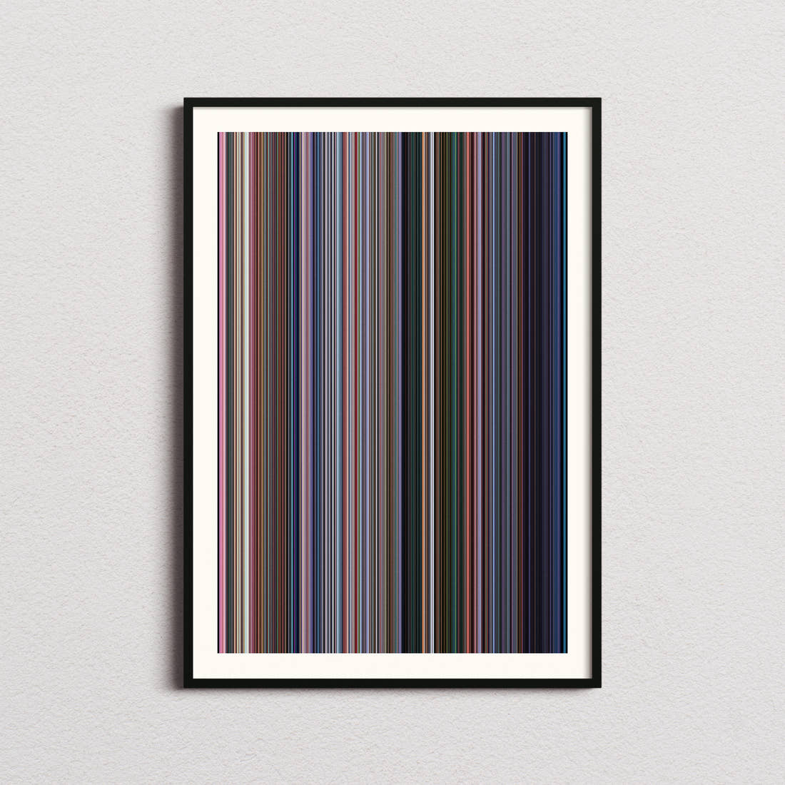 The Rescuers Down Under Movie Barcode Poster - Barcode Only