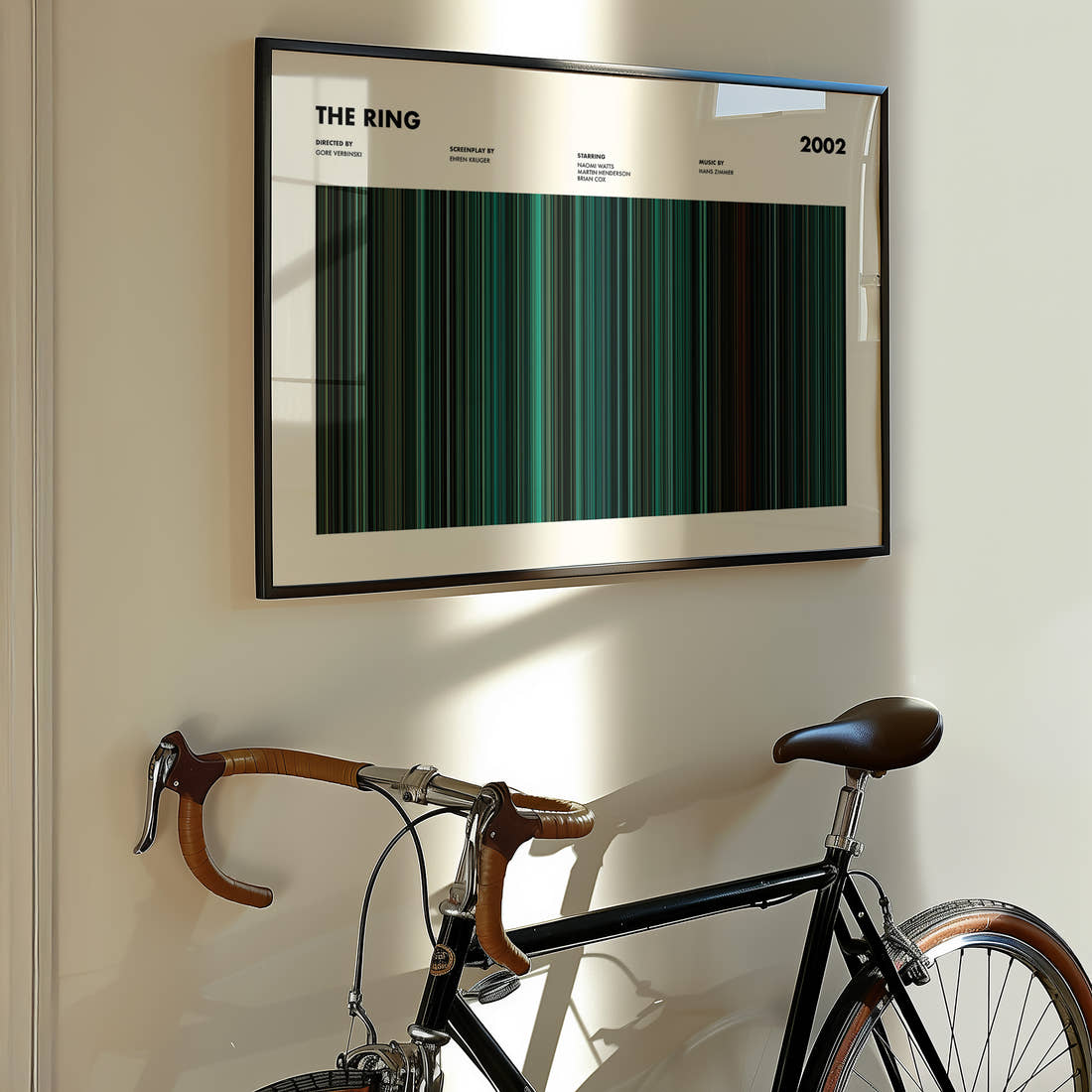 The Ring Movie Barcode Poster