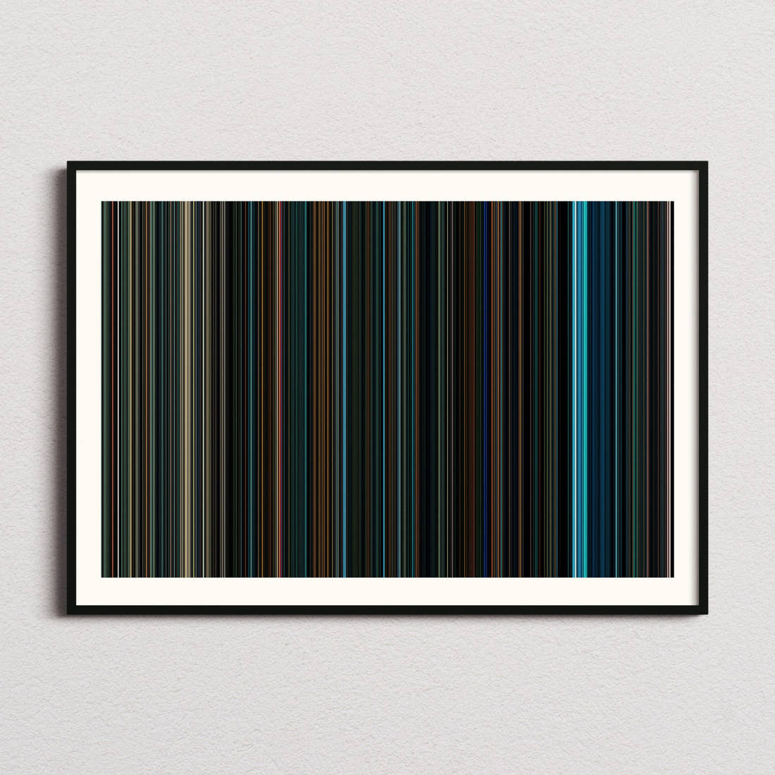 The Rip Movie Barcode Poster - Barcode Only