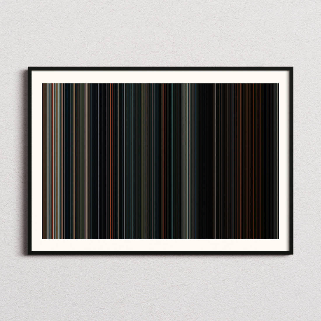 The Ritual Movie Barcode Poster - Barcode Only