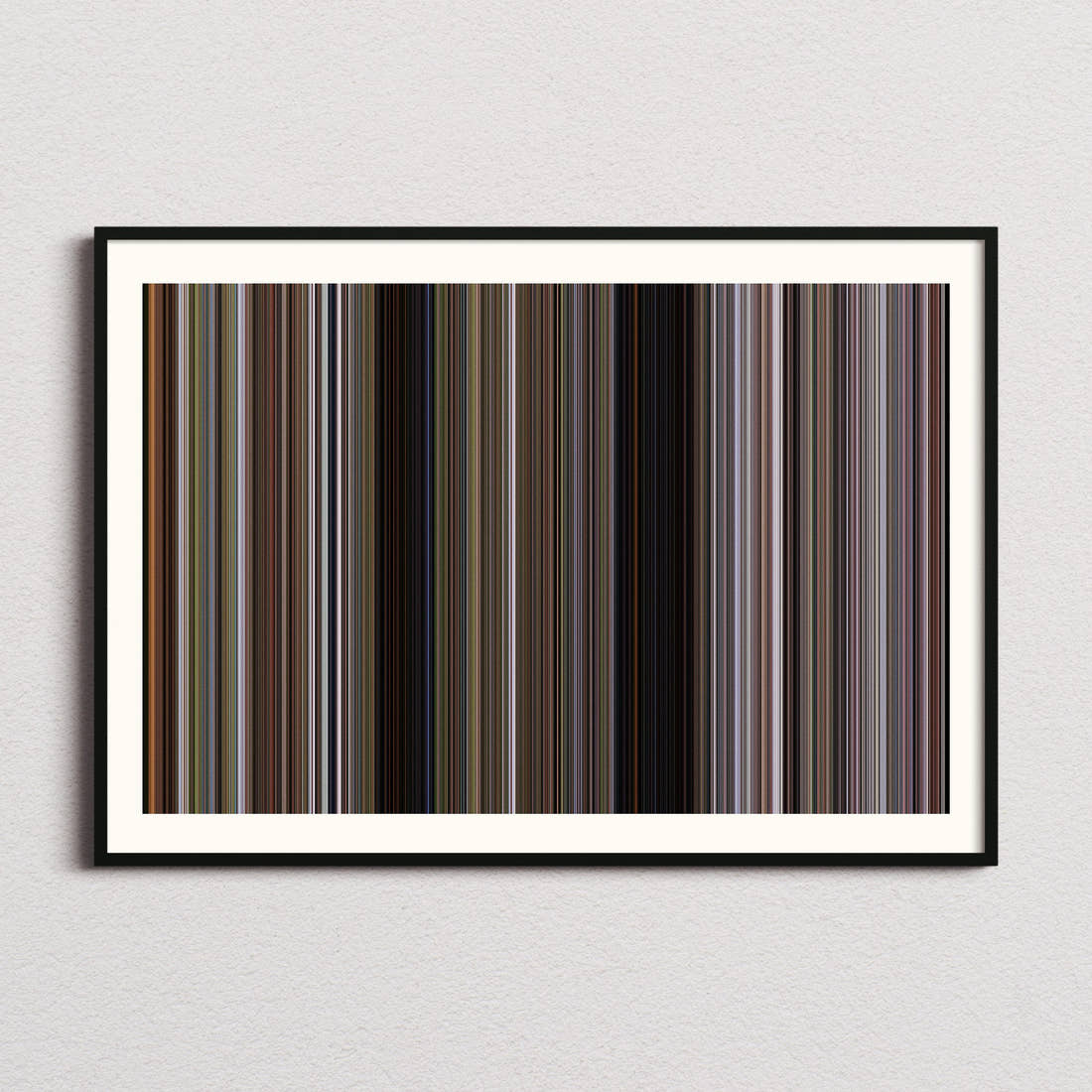 The River Wild Movie Barcode Poster - Barcode Only