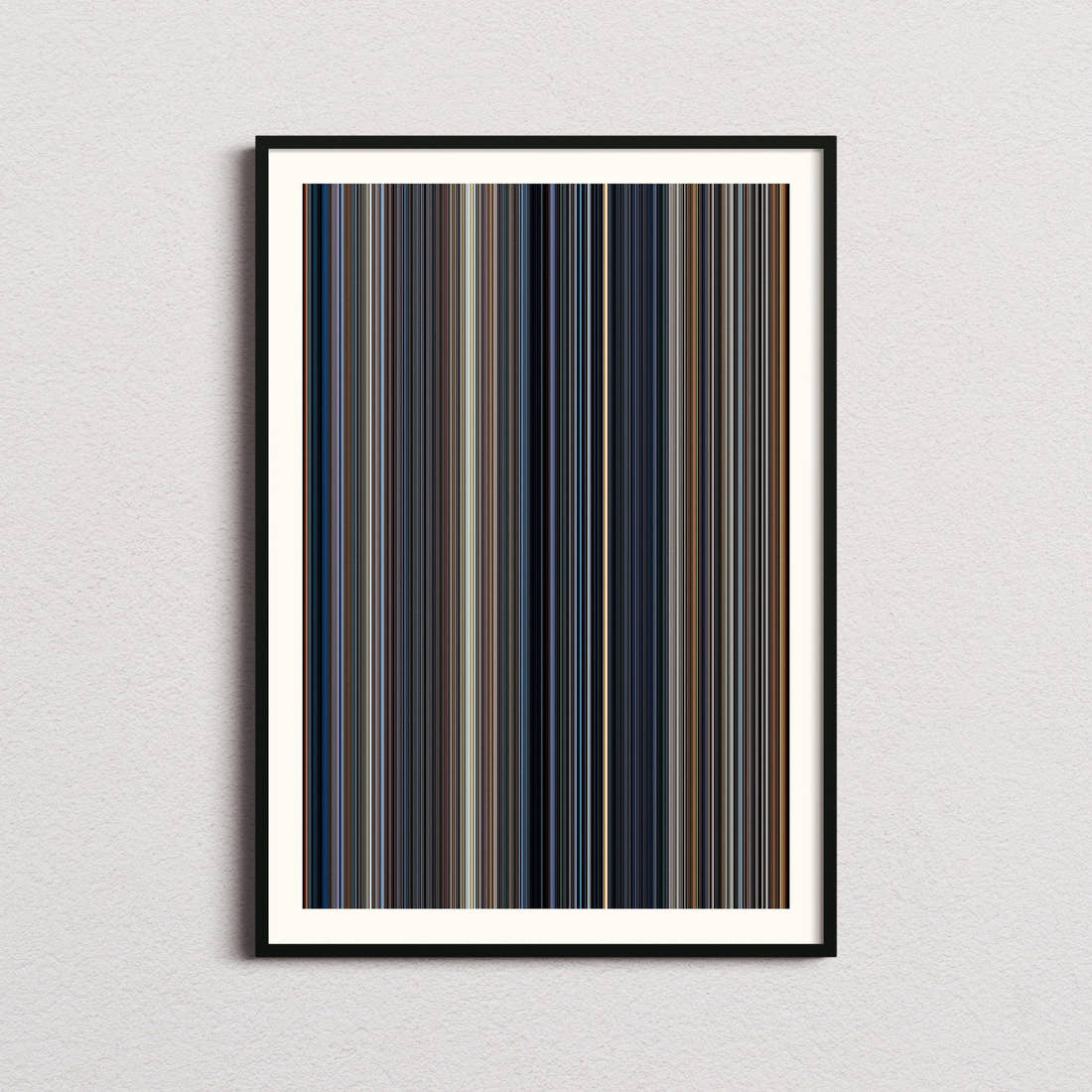 The Rock Movie Barcode Poster - Barcode Only