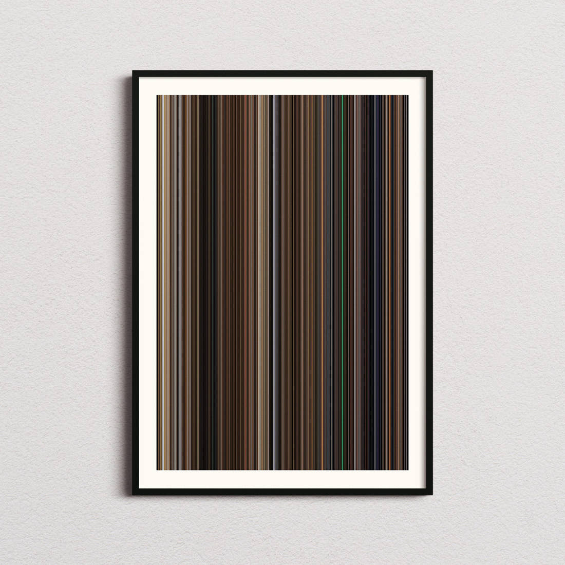 The Rocketeer Movie Barcode Poster - Barcode Only