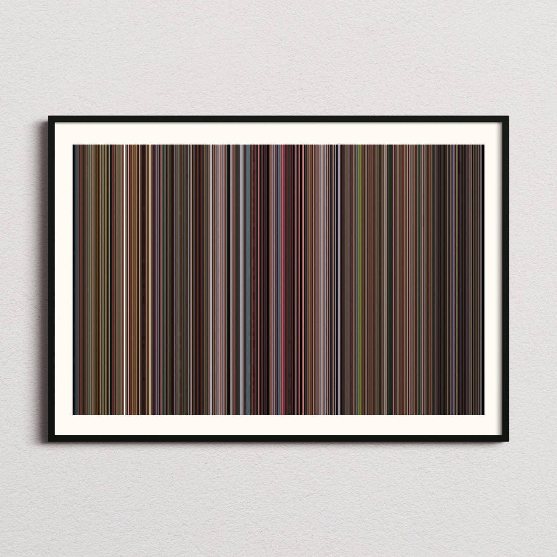 The Room Movie Barcode Poster - Barcode Only