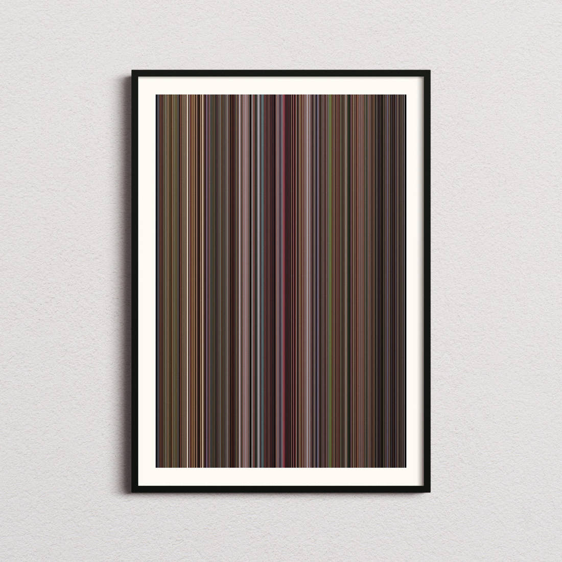 The Room Movie Barcode Poster - Barcode Only