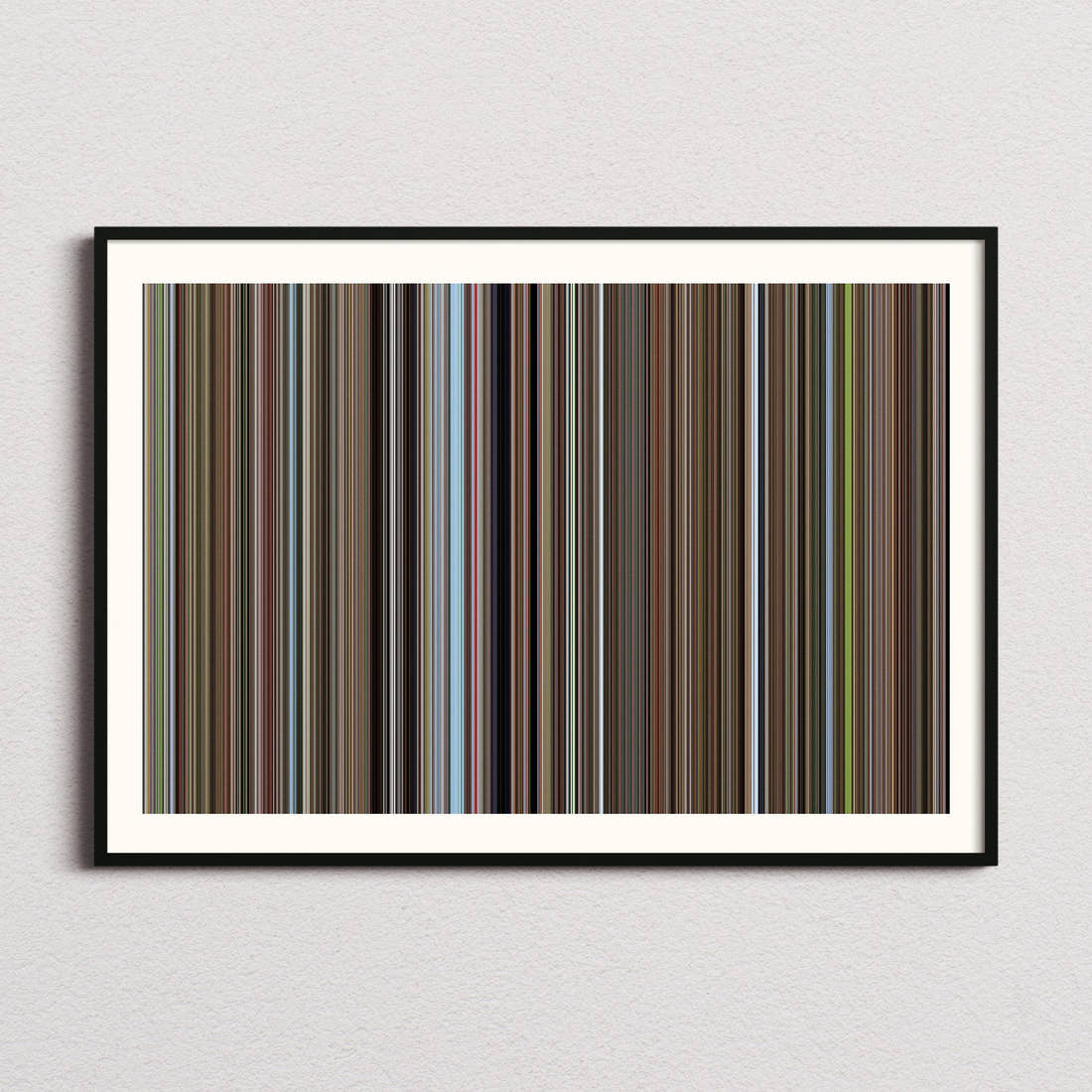 The Sandlot Movie Barcode Poster - Barcode Only