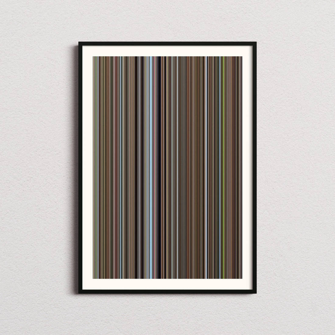 The Sandlot Movie Barcode Poster - Barcode Only