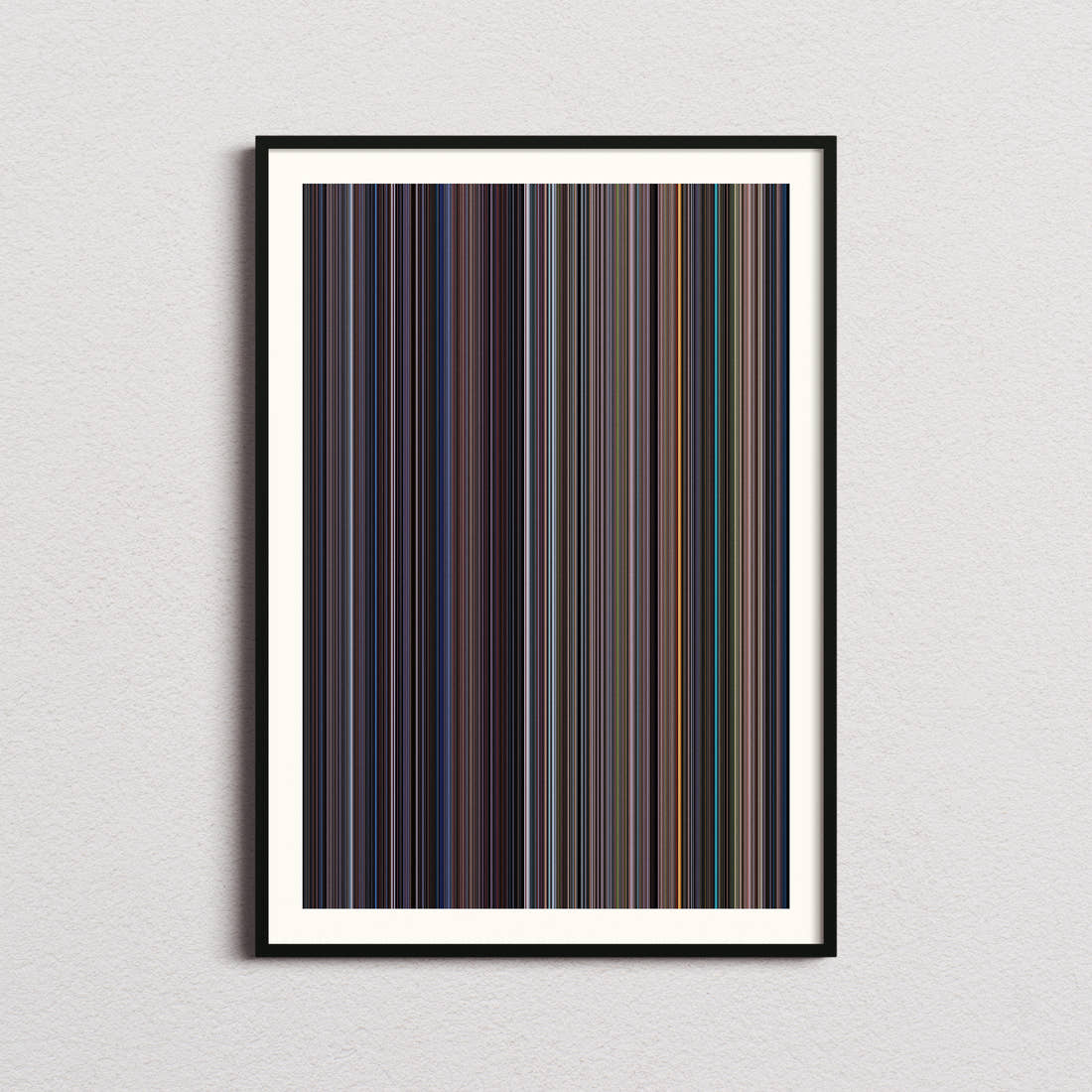 The Santa Clause Movie Barcode Poster - Barcode Only