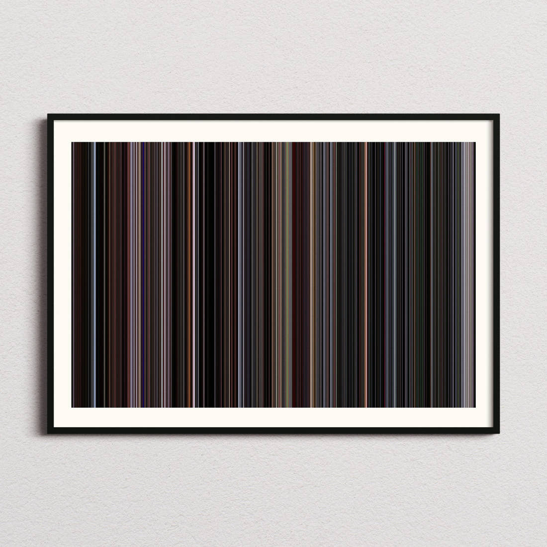 The Score Movie Barcode Poster - Barcode Only