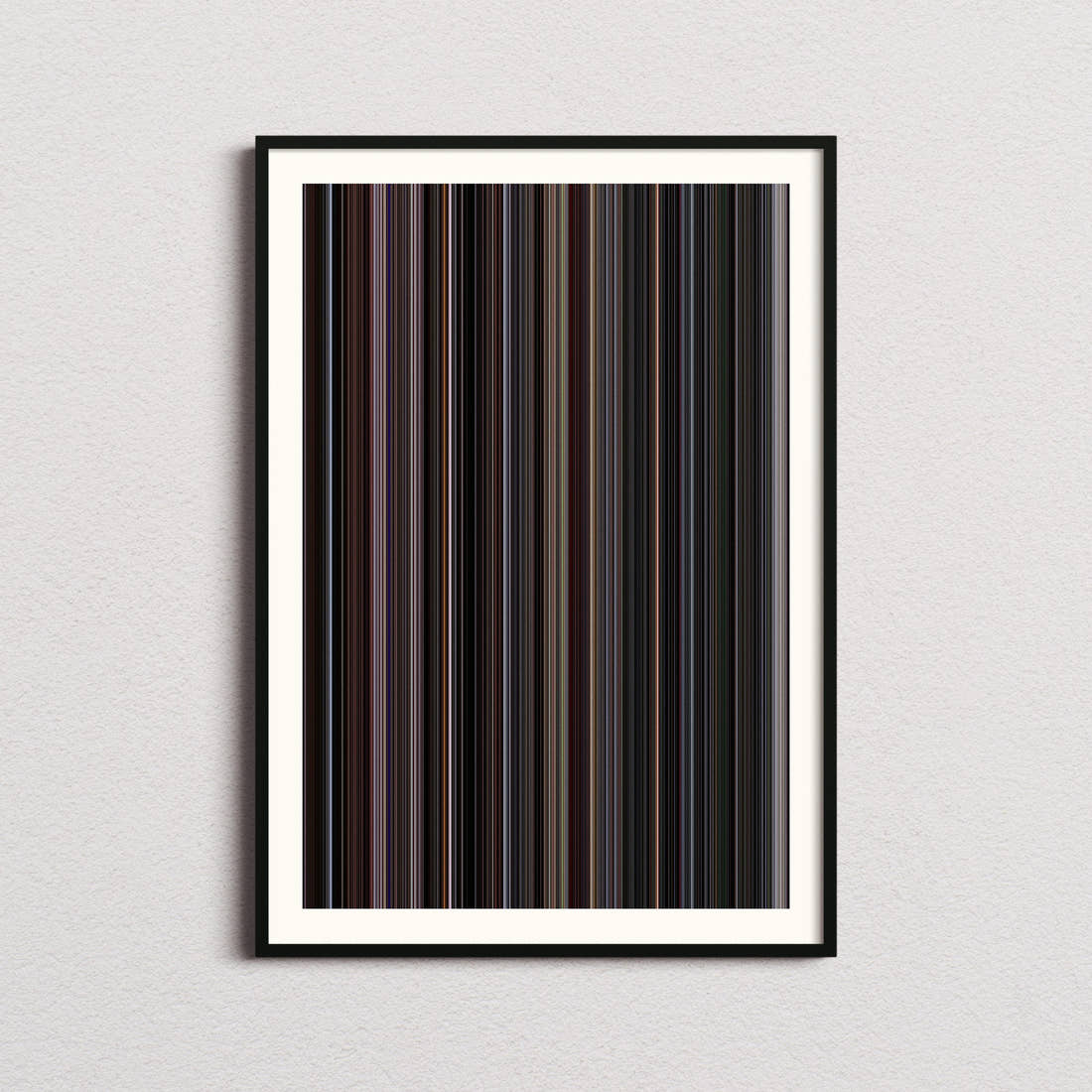 The Score Movie Barcode Poster - Barcode Only