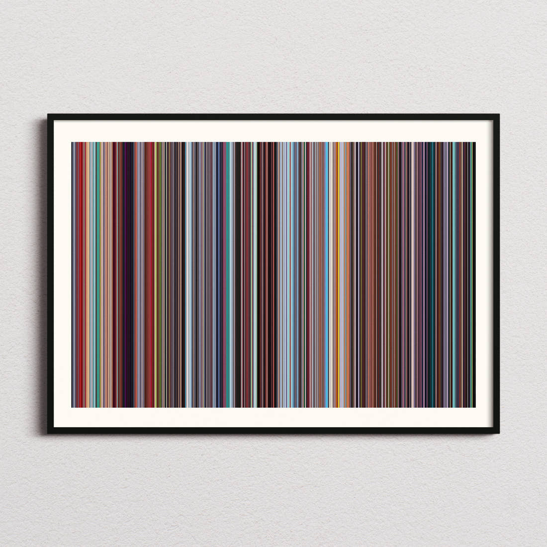The Secret Life of Pets Movie Barcode Poster - Barcode Only