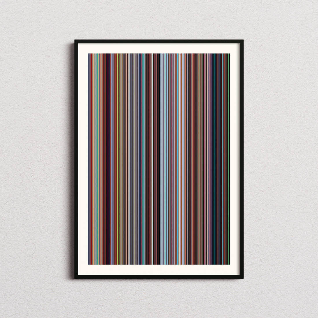 The Secret Life of Pets Movie Barcode Poster - Barcode Only