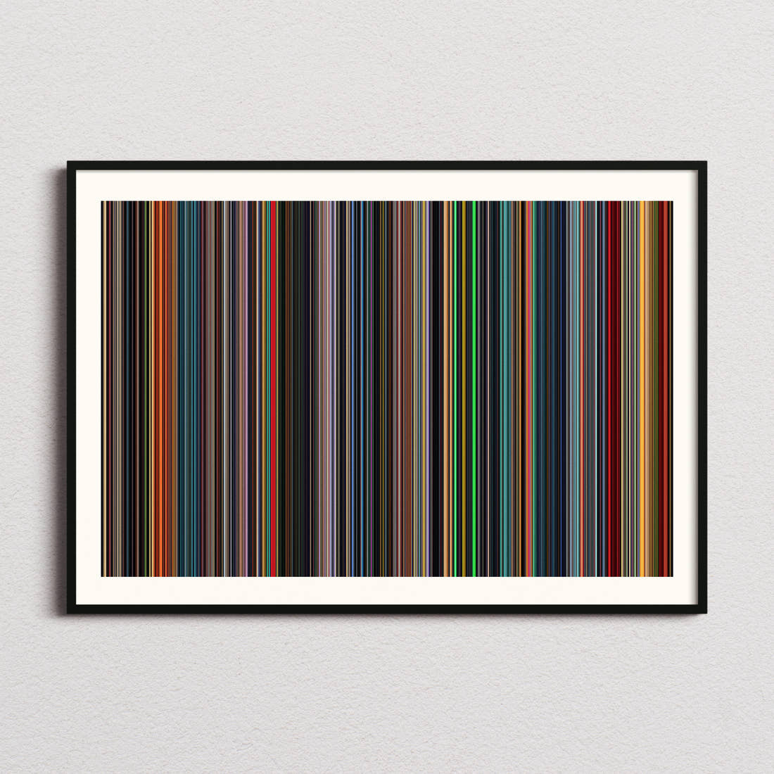 The Secret of NIMH Movie Barcode Poster - Barcode Only