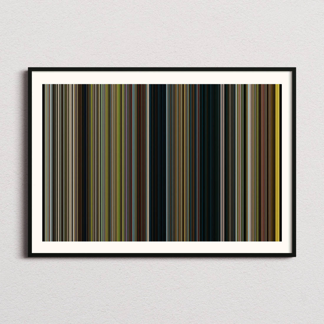 The Sheep Detectives Movie Barcode Poster - Barcode Only