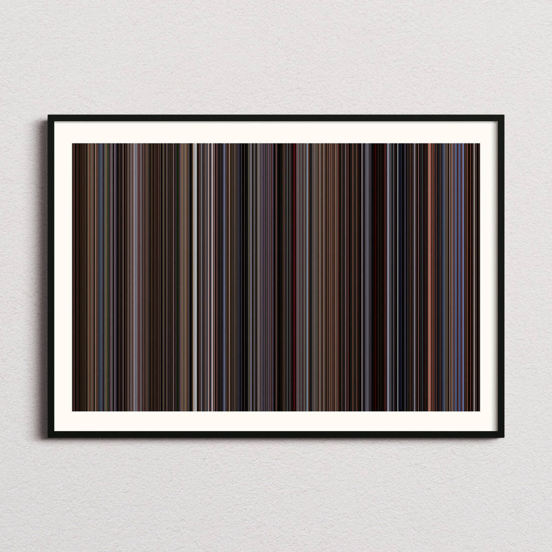 The Sixth Sense Movie Barcode Poster - Barcode Only