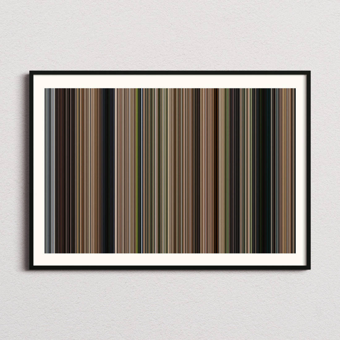 The Sound Of Music Movie Barcode Poster - Barcode Only