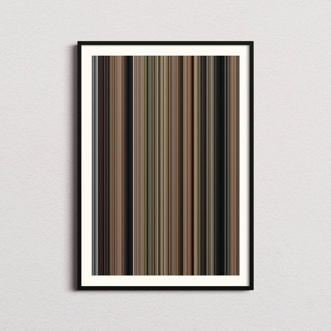 The Sound of Music Movie Barcode Poster - Barcode Only