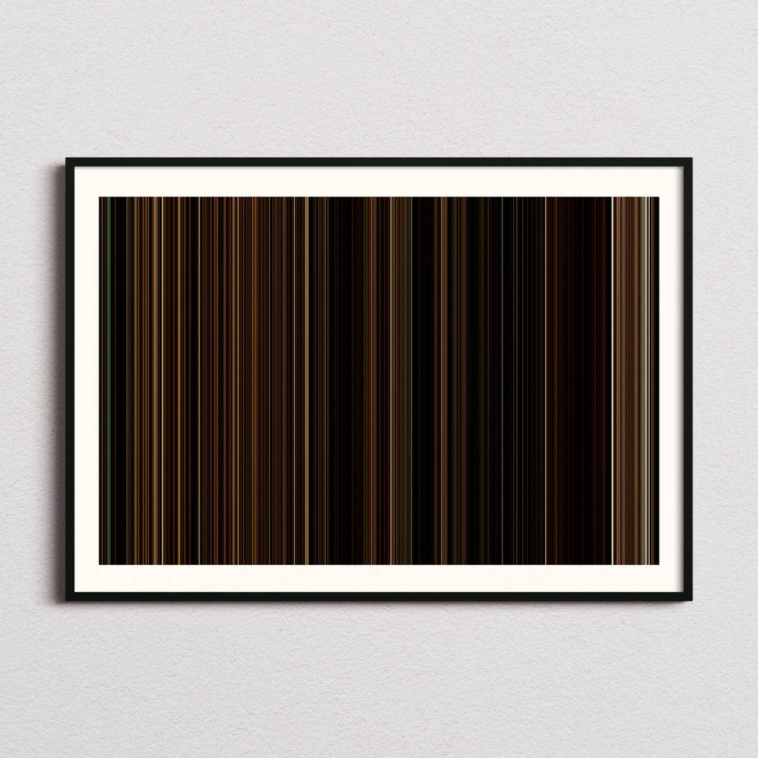 The Strangers Movie Barcode Poster - Barcode Only