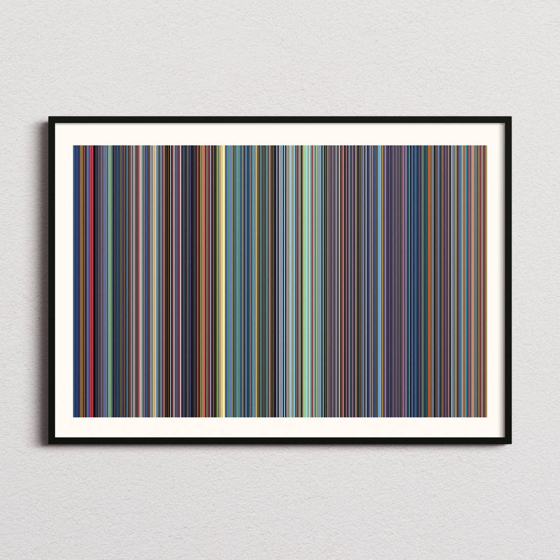 The Sword in the Stone Movie Barcode Poster - Barcode Only