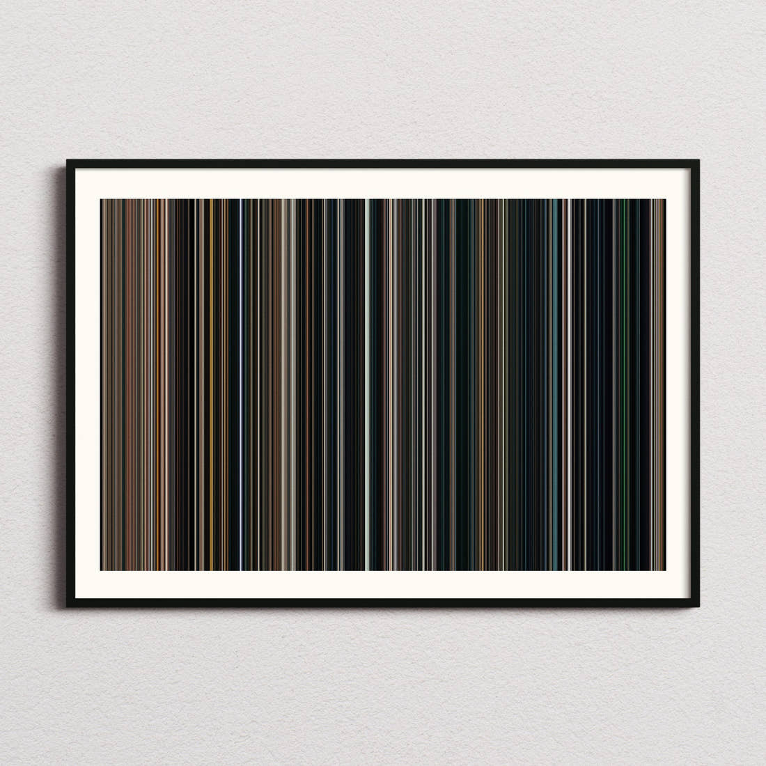 The Taking of Deborah Logan Movie Barcode Poster - Barcode Only