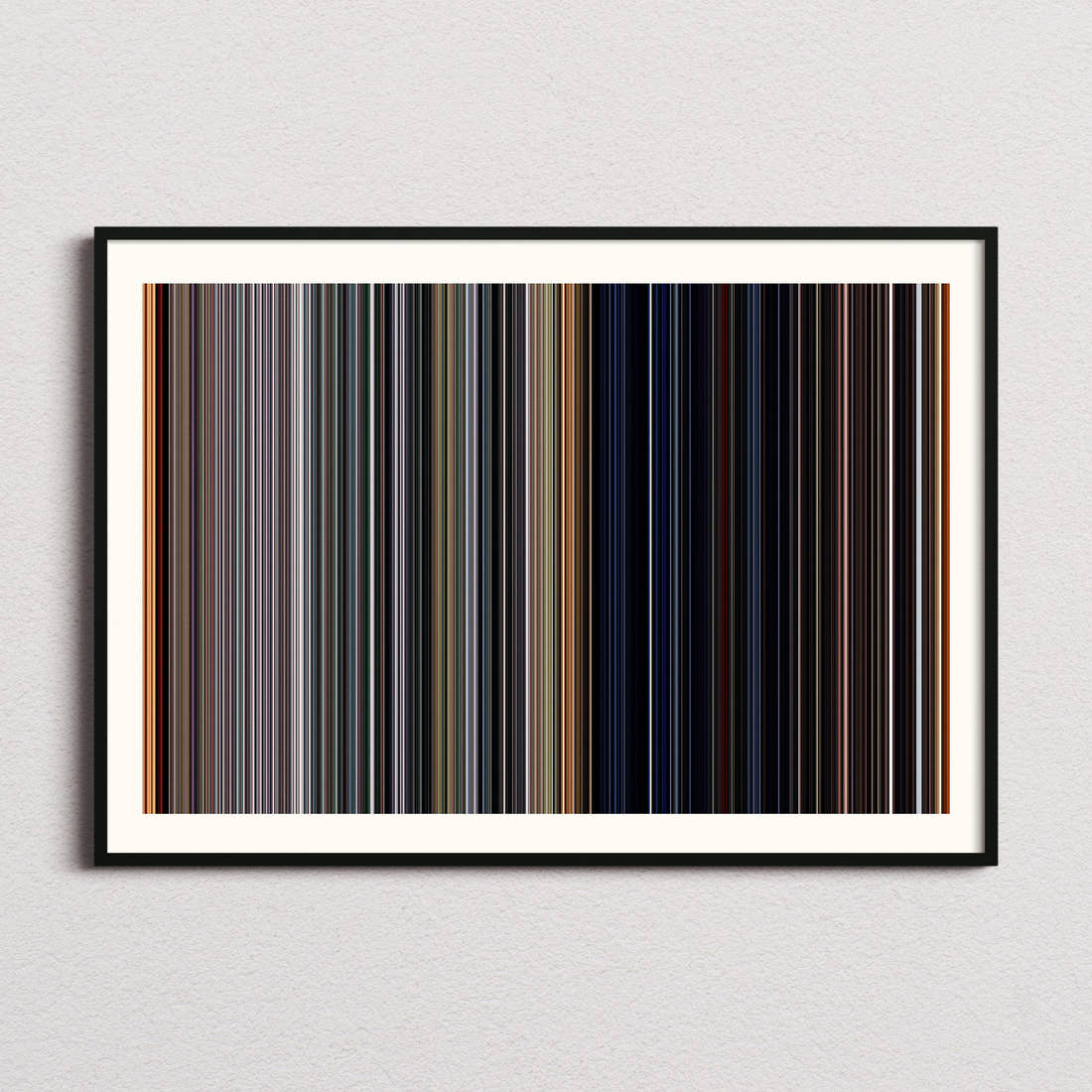 The Texas Chain Saw Massacre Movie Barcode Poster - Barcode Only