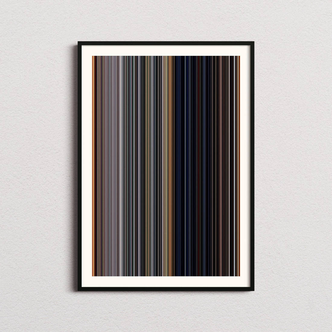 The Texas Chain Saw Massacre Movie Barcode Poster - Barcode Only