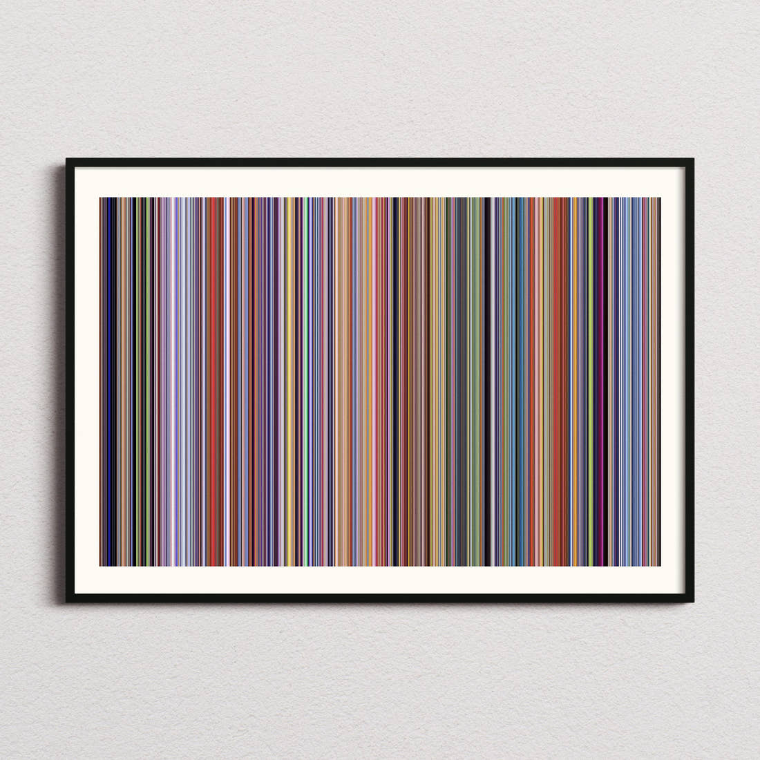 The Transformers: The Movie Barcode Poster - Barcode Only